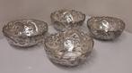Luen Hing Chinese Export Silver - Kom (4) - .900 zilver, Antiek en Kunst, Antiek | Overige Antiek