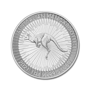 Zilveren Kangaroo munt 1 troy ounce beschikbaar voor biedingen