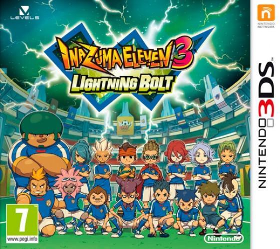 Inazuma Eleven 3 Lightning Bolt (Nintendo 3DS), Spelcomputers en Games, Games | Nintendo 2DS en 3DS, Gebruikt, Vanaf 3 jaar, Verzenden