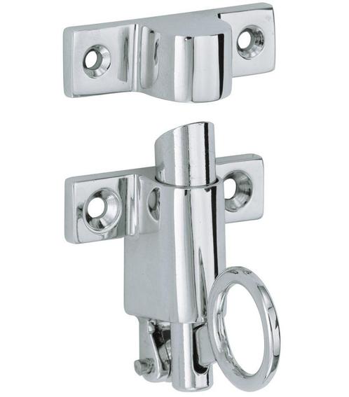 Raamknip Elegant met sluitkom glans chroom, Doe-het-zelf en Verbouw, Hang- en Sluitwerk, Verzenden