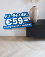 Plak pvc Visgraat licht eiken |  Belakos Palazzo Visgraat XL, Huis en Inrichting, Stoffering | Vloerbedekking, Ophalen, Nieuw