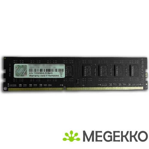 G.Skill DDR3 Value 8GB 1333MHz - [F3-10600CL9S-8GBNT], Computers en Software, RAM geheugen, Nieuw, Verzenden