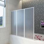 vidaXL Badscherm 3 panelen vouwbaar 117 x 120 cm, Doe-het-zelf en Verbouw, Sanitair, Nieuw, Verzenden