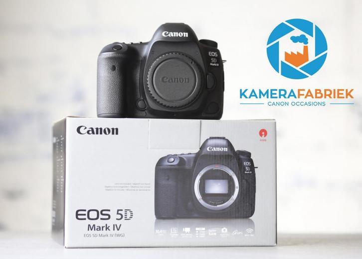 Canon EOS 5D Mark IV - 27.906 clicks! - 1 jaar garantie!, Audio, Tv en Foto, Fotocamera's Digitaal, Spiegelreflex, Zo goed als nieuw