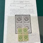Memel 1923 - Klaipeda : 50 Markiu in blok van vier met, Postzegels en Munten, Gestempeld