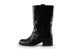 Manfield Laarzen in maat 37 Zwart | 10% extra korting, Kleding | Dames, Schoenen, Hoge laarzen, Verzenden, Zwart, Manfield