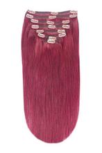 Remy Human Hair extensions Double Weft  16 - rood 530#, Nieuw