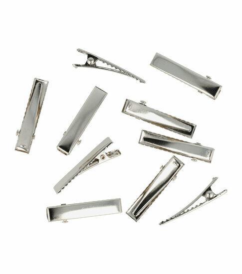 Haarspeld Alligator Klein Recht 3,5cm Zilver 10 Stuks, Sieraden, Tassen en Uiterlijk, Uiterlijk | Haarverzorging, Verzenden