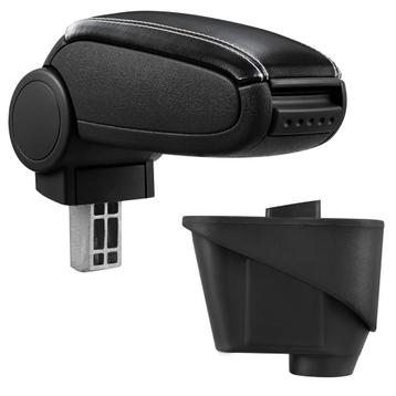 Armsteun voor Citroën DS3 vanaf 2010 zwart met wit stiksel beschikbaar voor biedingen