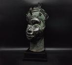Tête de reine mère - sculptuur - De ingevoerde tekst ife, Antiek en Kunst, Kunst | Niet-Westerse kunst