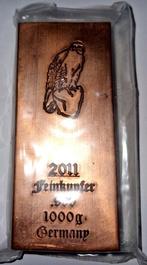 1 kilogram koper - .999 - KFS, Duitsland. (Zonder