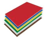 Snijplank kunststof | 450 x 300 x 25 mm | 6 Kleuren, Verzenden