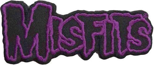 Misfits - Purple Logo - Patch officiële merchandise, Verzamelen, Muziek, Artiesten en Beroemdheden, Kleding, Nieuw, Ophalen of Verzenden
