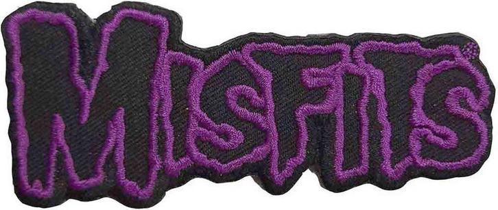 Misfits - Purple Logo - Patch officiële merchandise, Verzamelen, Muziek, Artiesten en Beroemdheden, Kleding, Nieuw, Ophalen of Verzenden
