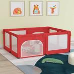 vidaXL Babybox met 2 deuren oxford stof rood, Kinderen en Baby's, Speelgoed | Babyspeelgoed, Nieuw, Verzenden
