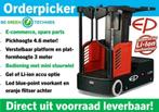 Orderverzameltruck, E-commerce, order pickhoogte 4.6 meter!, Orderpicker, Tot 1000 kg, Elektrisch, Verzenden