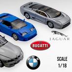 BMW - Bugatti - Jaguar  - Blikken speelgoedauto - BMW M, Nieuw