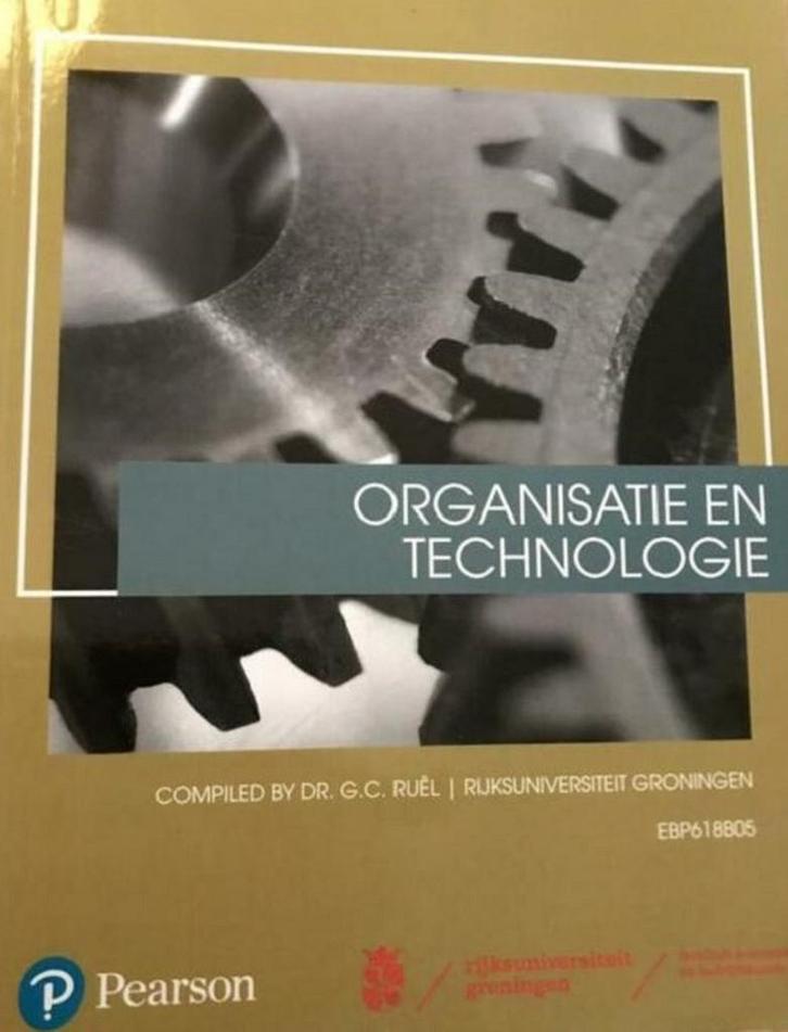 CU.Ruel, Organisatie en Technologie, 9781839613388, Boeken, Studieboeken en Cursussen, Zo goed als nieuw, HBO, Verzenden