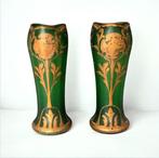 François-Théodore Legras - Vaas (2) - Modèle Belgrade - Art, Antiek en Kunst, Antiek | Glas en Kristal