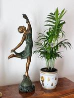 Pierre Sega - sculptuur, Danseuse au ruban - 42.5 cm -