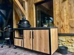 buitenkeuken staal eiken kamado Green egg the bastard Luxe, Houtskool, Vrijstaand, Nieuw, Mb industrial living 