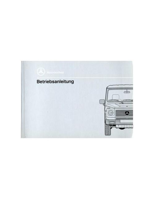 1989 MERCEDES BENZ G KLASSE INSTRUCTIEBOEKJE DUITS, Auto diversen, Handleidingen en Instructieboekjes