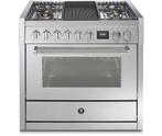 Steel GQ9S-4B gas fornuis met 4 branders + bakplaat, in, Ophalen of Verzenden, Nieuw