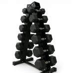 Complete hexagon dumbbell Toren – 2,5 t/m 15 kg, Ophalen of Verzenden, Nieuw