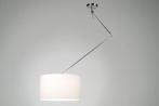 Rietveld Hanglampen - Wit - Stof, Huis en Inrichting, Lampen | Hanglampen, Verzenden, Nieuw