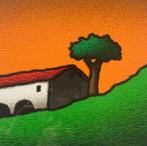 Tino Stefanoni (1937-2017) - Cottage in the evening