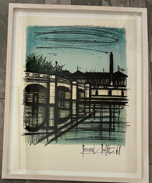 Bernard Buffet (1928-1999) - Place de la Concorde, Antiek en Kunst, Antiek | Overige Antiek