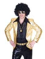 Disco colbert goud man, Ophalen of Verzenden, Nieuw
