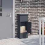 vidaXL Pakket inwerp box Antraciet 44.5 x 29 x 110.5 cm, Tuin en Terras, Brievenbussen, Verzenden, Nieuw