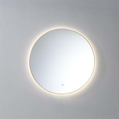 Badkamerspiegel Sanilux Rond LED 3 Kleuren Instelbaar, Doe-het-zelf en Verbouw, Sanitair, Bad, Nieuw, Ophalen of Verzenden