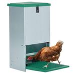 Pluimveevoerbak automatisch met pedaal 20 kg (Huisdieren), Dieren en Toebehoren, Nieuw, Verzenden