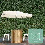 2dekans | LifeGoods Parasol - Incl. Hoes - 30° Kantelbaar -, Tuin en Terras, Parasols, Ophalen of Verzenden, Zo goed als nieuw