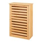 Badkamerkast Järfälla 54,5x37x16 cm bamboe naturel [en.casa], Huis en Inrichting, Badkamer | Badkamermeubels, Verzenden, Nieuw