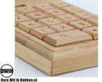 Houten Rekenmachine / Calculator op Zonne-Energie, Diversen, Nieuw