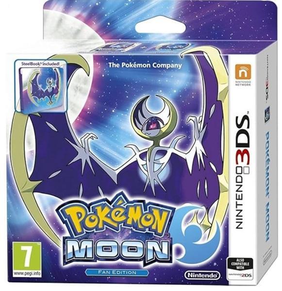 3DS Pokemon Moon [Fan Edition], Spelcomputers en Games, Games | Nintendo 2DS en 3DS, Zo goed als nieuw, Verzenden