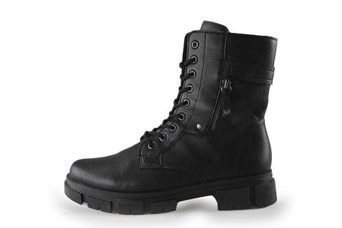 Rieker Veterboots in maat 40 Zwart | 10% extra korting, Kleding | Dames, Schoenen, Zwart, Zo goed als nieuw, Overige typen, Verzenden