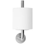 REA Toiletrolhouder wandmodel - chroom - 11x23x7 cm - gla..., Ophalen of Verzenden, Nieuw