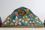 haardklok decoratie - BEQUET - Art Deco Aardewerk -, Antiek en Kunst, Antiek | Klokken