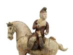 Oud Chinees, Tang-dynastie Terracotta Bereden jager met