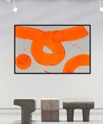 Stefanie Raus - Orange III 820 XXL, Antiek en Kunst