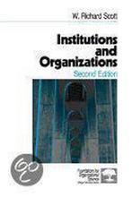 Institutions and Organizations 9780761920014 Scott, Gelezen, Scott, W. Richard, Verzenden