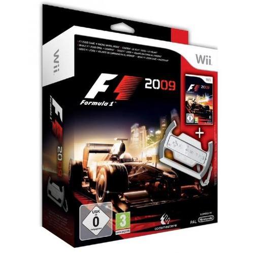 F1 2009 Incl Racing Wheel Boxed  Nintendo