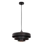 Moderne hanglamp zwart, Meredith, Huis en Inrichting, Lampen | Hanglampen, Nieuw, Ophalen of Verzenden, Modern, Metaal