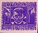 Oostenrijkse 1946 Anti-Fascistische postzegel: doodshoofd..., Verzamelen, Verzenden
