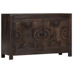 vidaXL Dressoir met gesneden ontwerp 110x35x70 cm massief, 100 tot 150 cm, Verzenden, Nieuw, 25 tot 50 cm