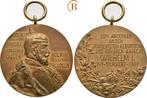 Brons medaille zum 100 Geburtstag Wilhelms I 1897 Preusse..., Postzegels en Munten, Penningen en Medailles, Verzenden